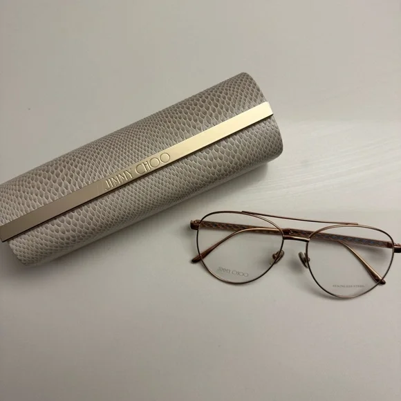 Jimmy Choo Women's JC216 Optical Frames w Box - Picture 8 of 9